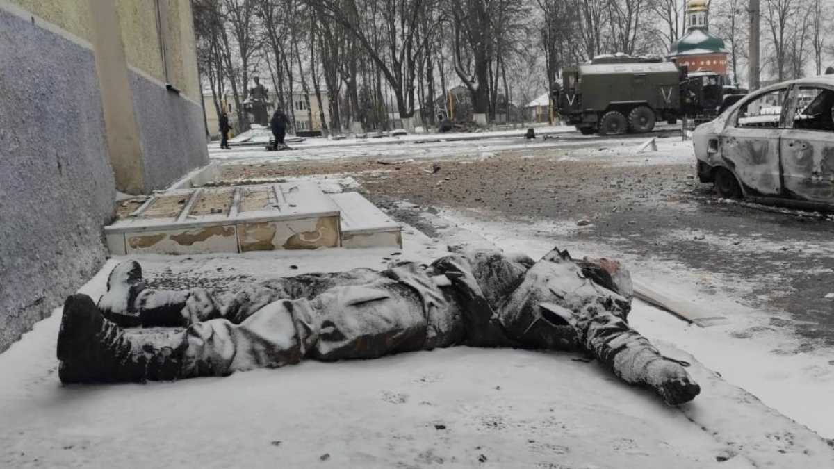 Ukrainian military defeated Russian paratroopers near Kharkiv Ukrainian military defeated Russian paratroopers near Kharkiv