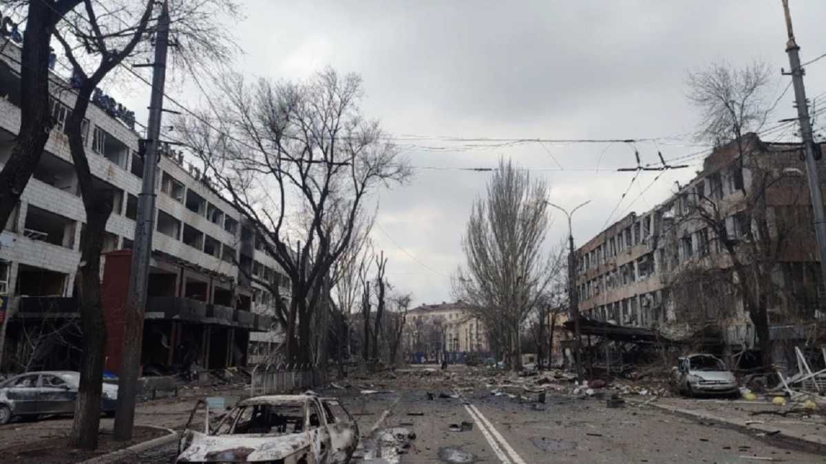 Russians have captured the eastern outskirts of Mariupol - en Russians have captured the eastern outskirts of Mariupol - en