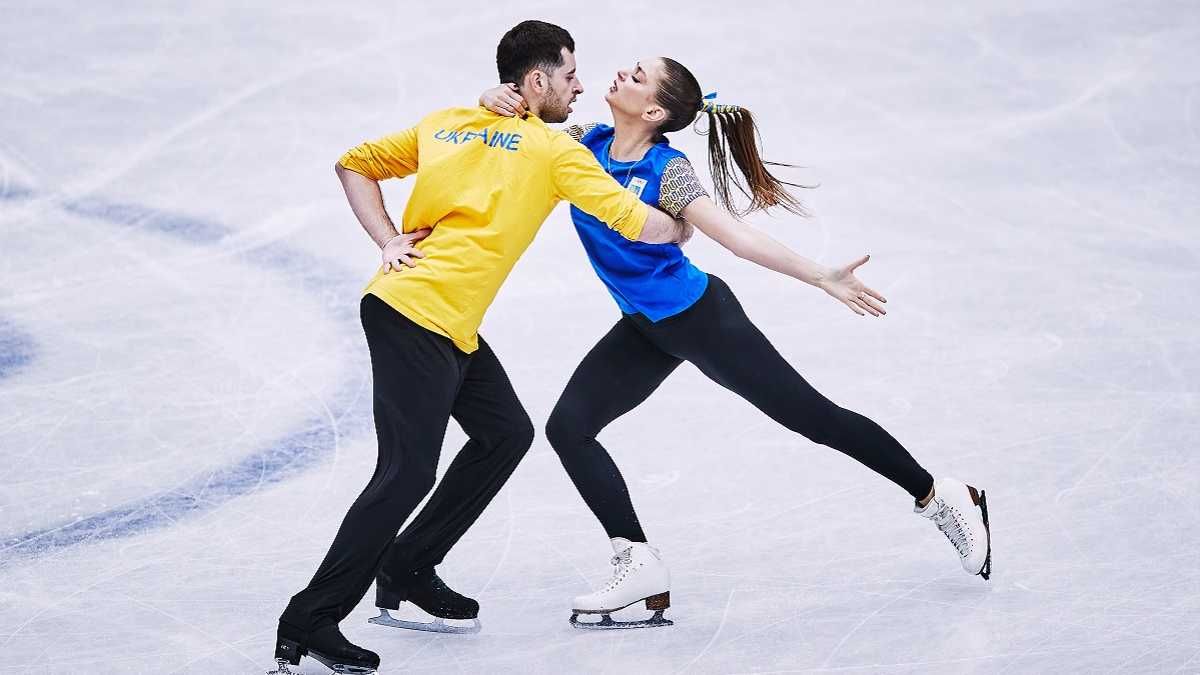 Ukrainian figure skaters reached World Cup final without training: a touching video - en Ukrainian figure skaters reached World Cup final without training: a touching video - en