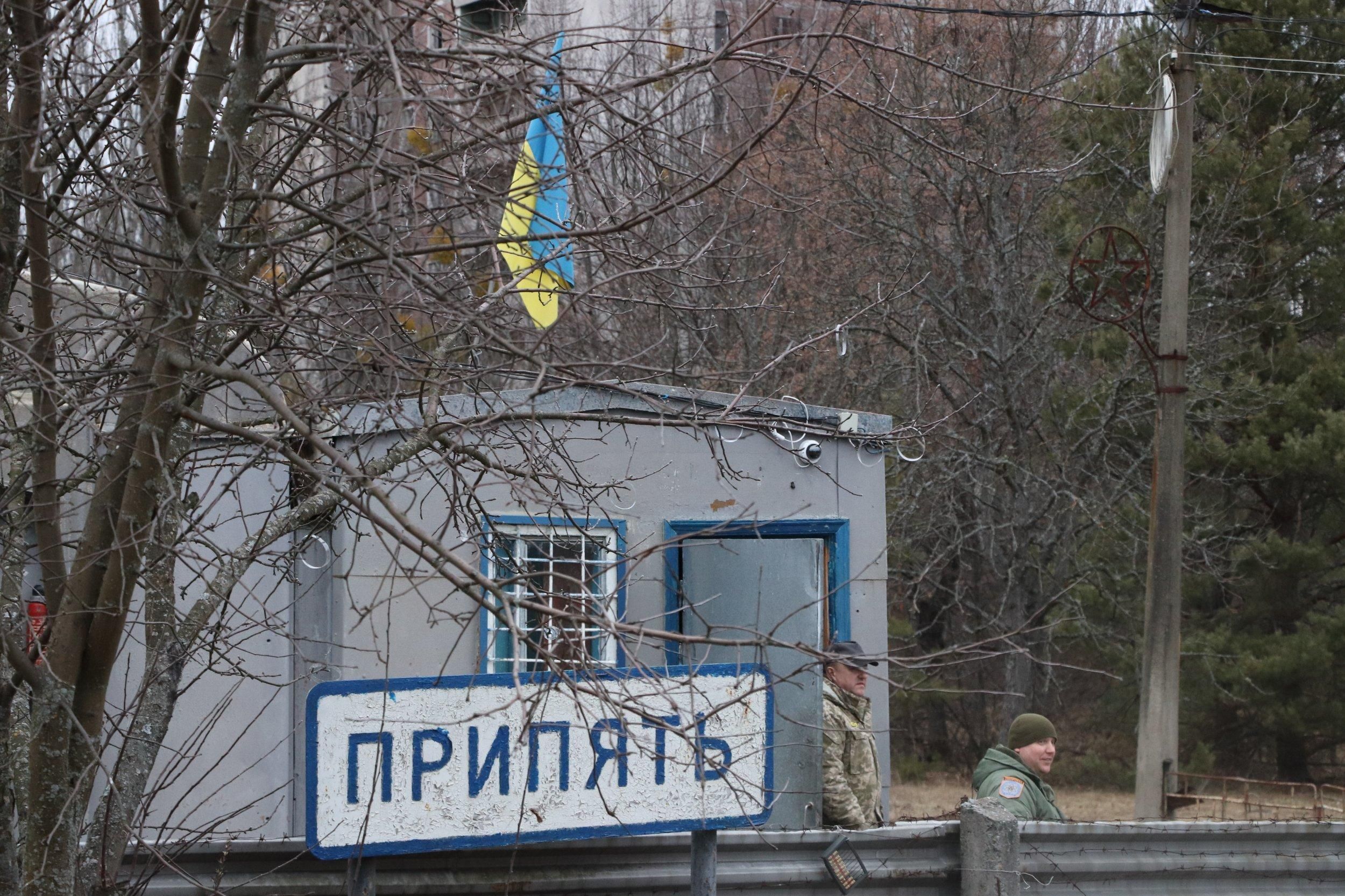 Ukrainian forces regain control of Pripyat - en