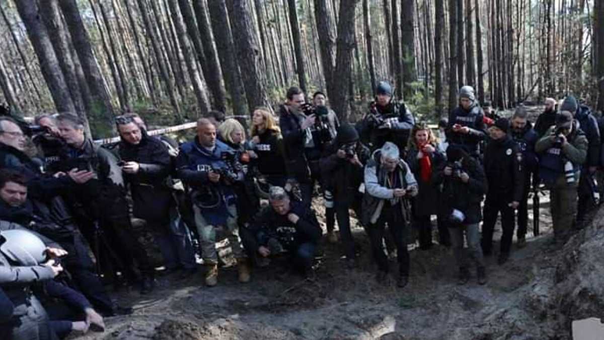 Horrors of Motyzhyn: people were killed and covered with sand - en Horrors of Motyzhyn: people were killed and covered with sand - en