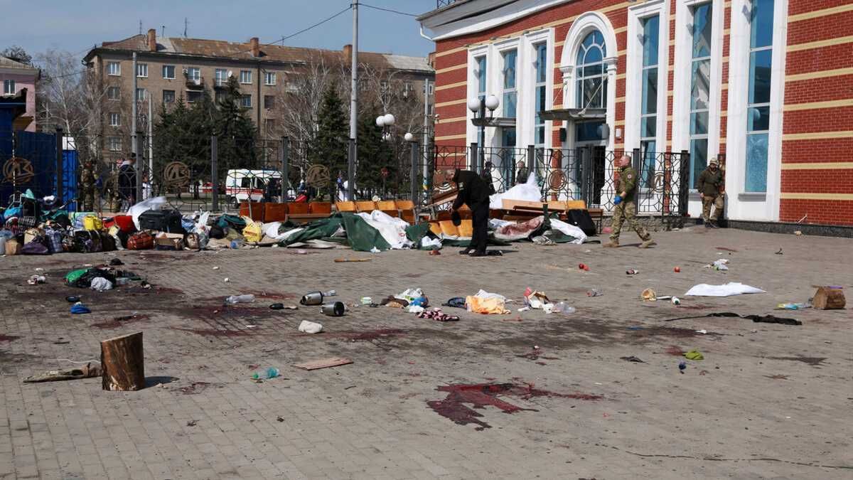 Russians failed with Kramatorsk. Just like they did it with Boeing MH-17 - en