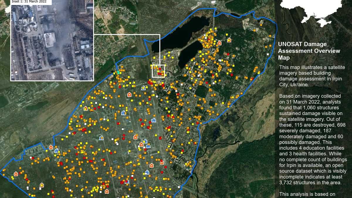 In Irpin, almost 1,000 buildings were damaged, with 115 demolished - en In Irpin, almost 1,000 buildings were damaged, with 115 demolished - en