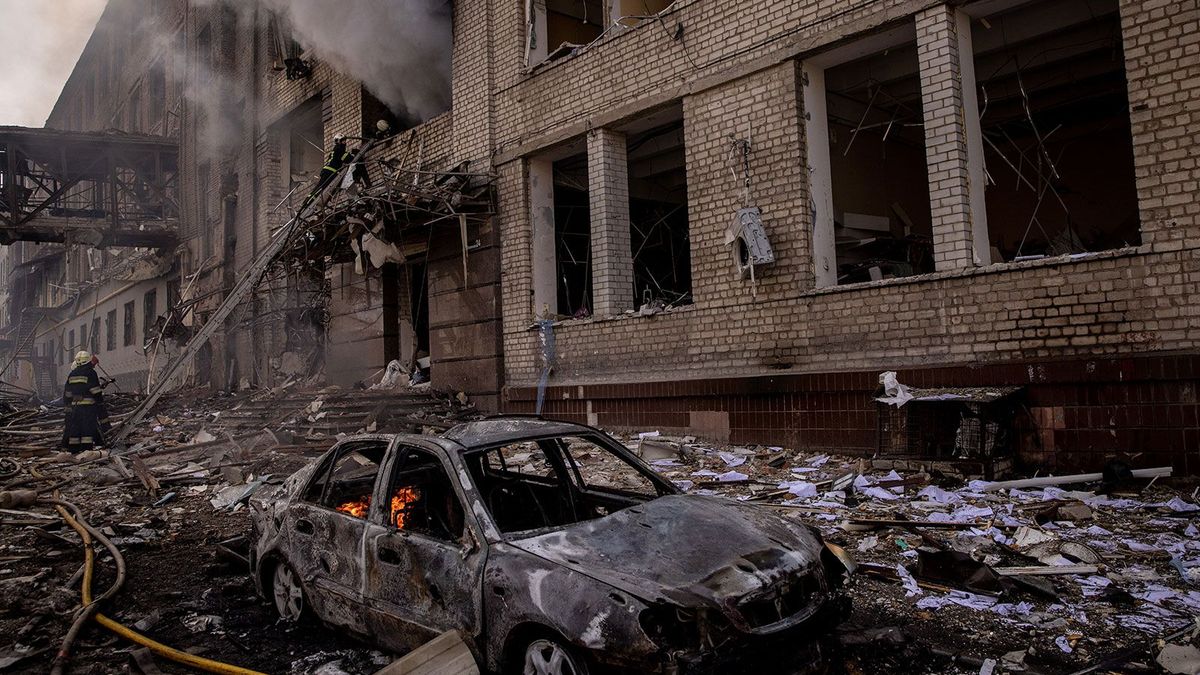 Ukrainian cities came under shelling - en