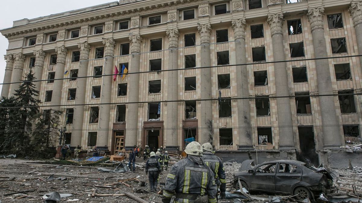 Kharkiv was under heavy shelling overnight - en
