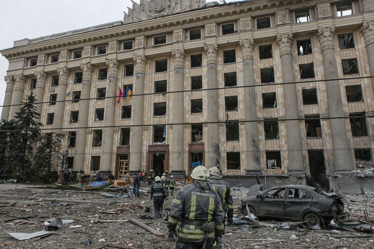 Kharkiv was under heavy shelling overnight - en Kharkiv was under heavy shelling overnight - en