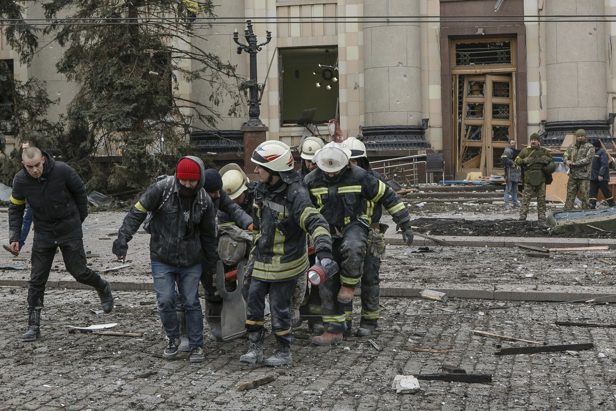 Russia shelling civilian infrastructure in Kharkiv - en