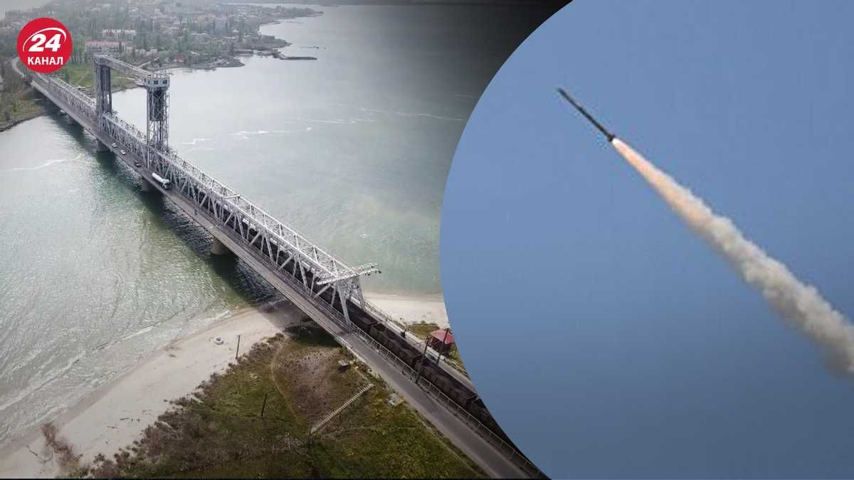 A missile strike in Odesa region: the bridge across the Dnister estuary was damaged - en