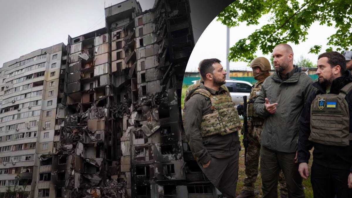 Zelenskyy visited Kharkiv's front line - en