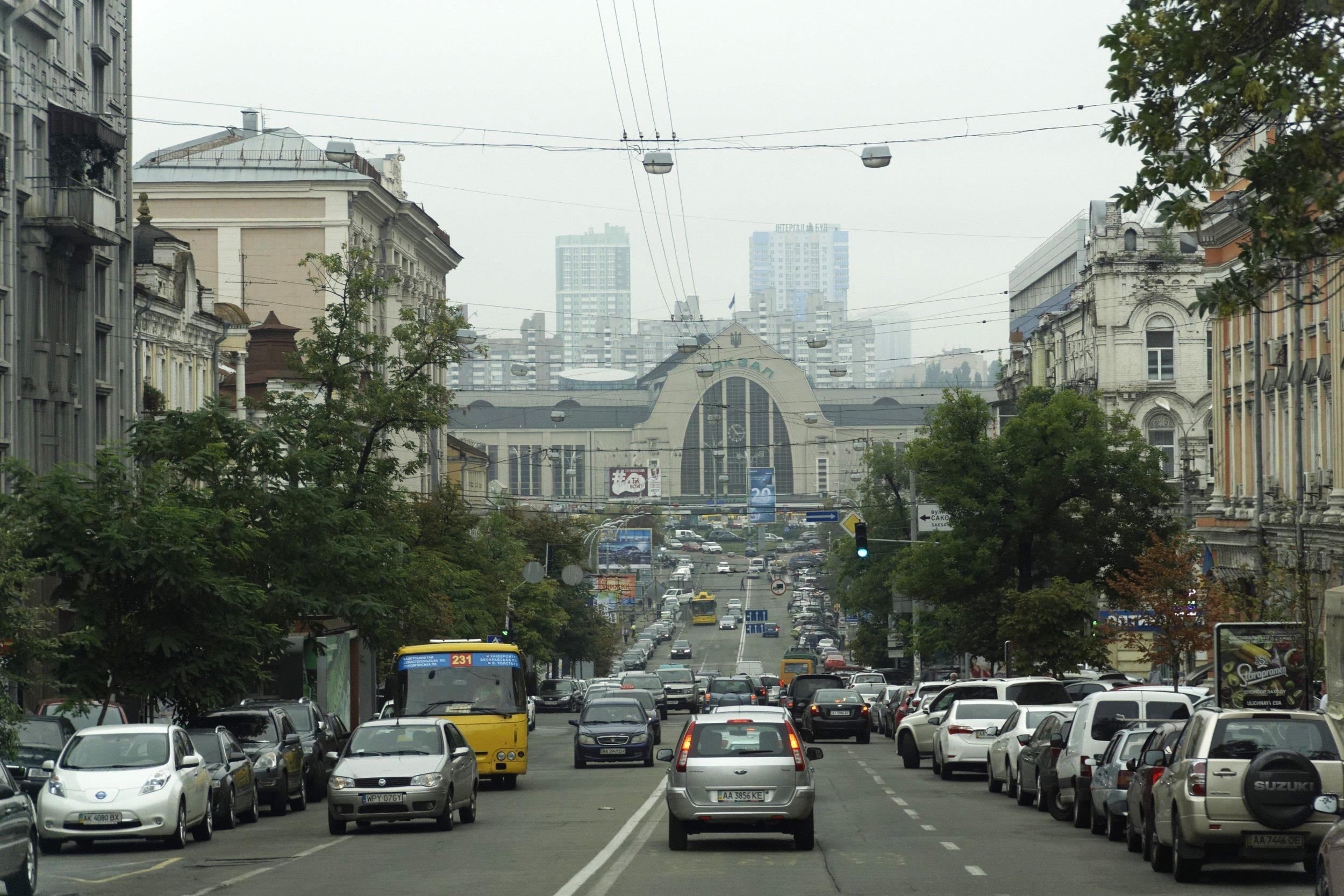 Kyiv has been attacked from the air again - en Kyiv has been attacked from the air again - en