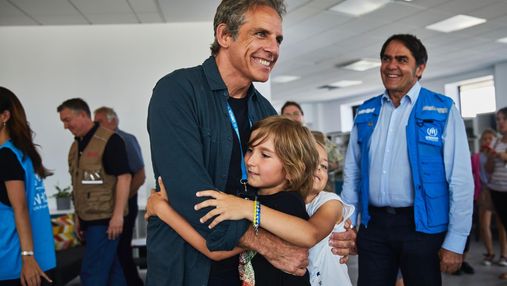 Ben Stiller visited Ukraine on World Refugee Day