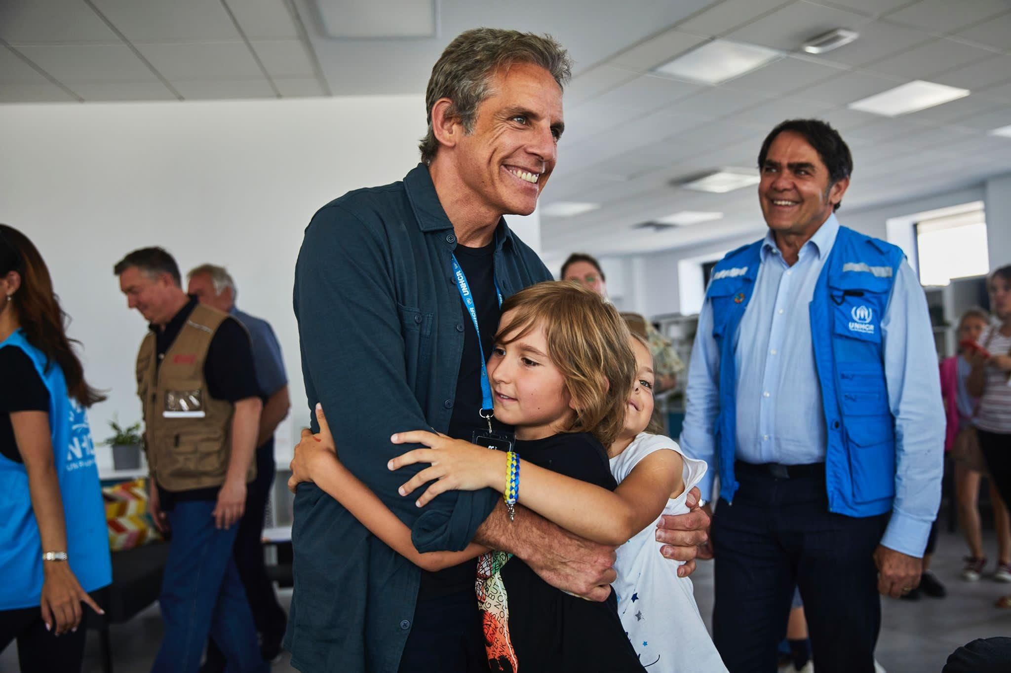 Ben Stiller visited Ukraine on World Refugee Day - en