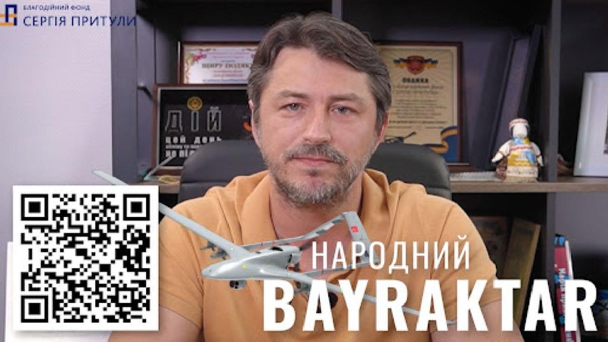 Historical challenge  Serhiy Prytula raises money for three Bayraktars - en