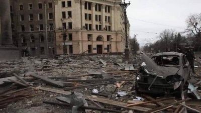 The Russian occupiers are constantly shelling Kharkiv