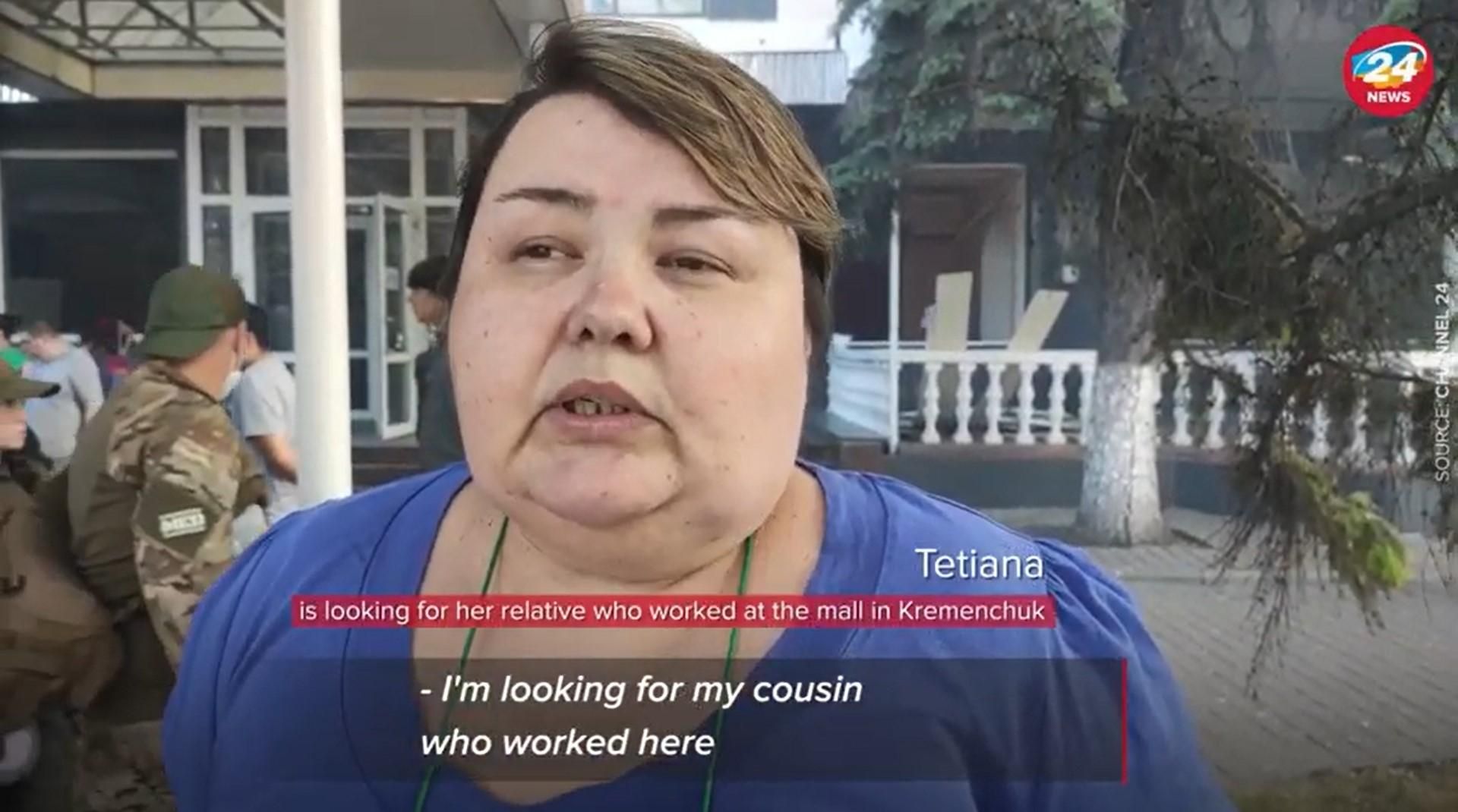 Kremenchuk  people are looking for their relatives (video) - en