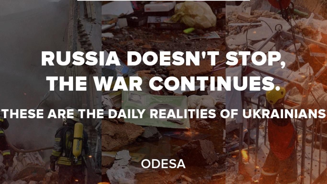 The war continues vivid examples of Russian crimes in the Odesa region - en The war continues vivid examples of Russian crimes in the Odesa region - en