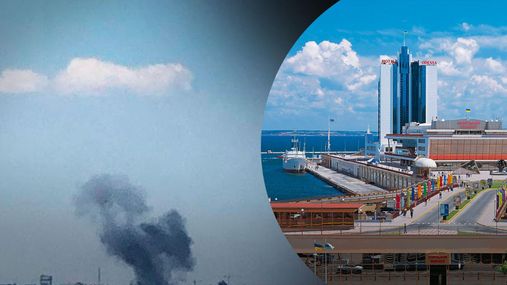 Russia cynically attacked the port of Odesa